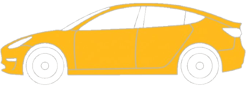 Diagram som viser hvilke deler av bilen Ultimate dekker